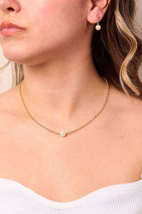 Heliophilia Silver Conjunto de collar y pulsera de metal Dorado Heliophilia Silver Conjunto de collar y pulsera de metal Dorado